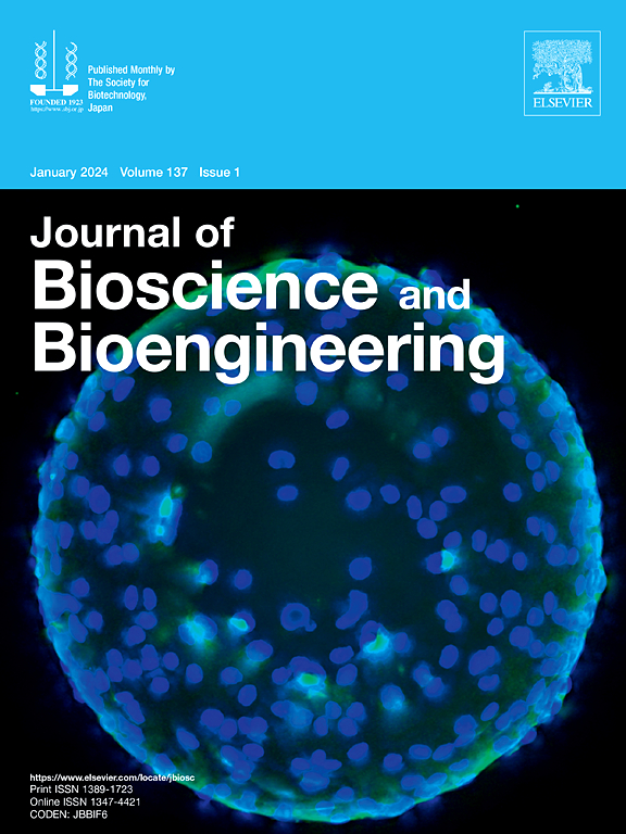 Go to journal home page - Journal of Bioscience and Bioengineering